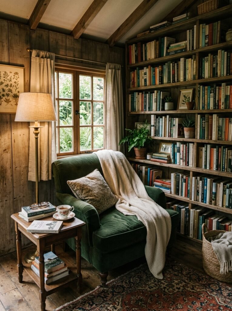 15 Dreamy She Shed Ideas For Your Own Backyard Escape she shed reading retreat armchair