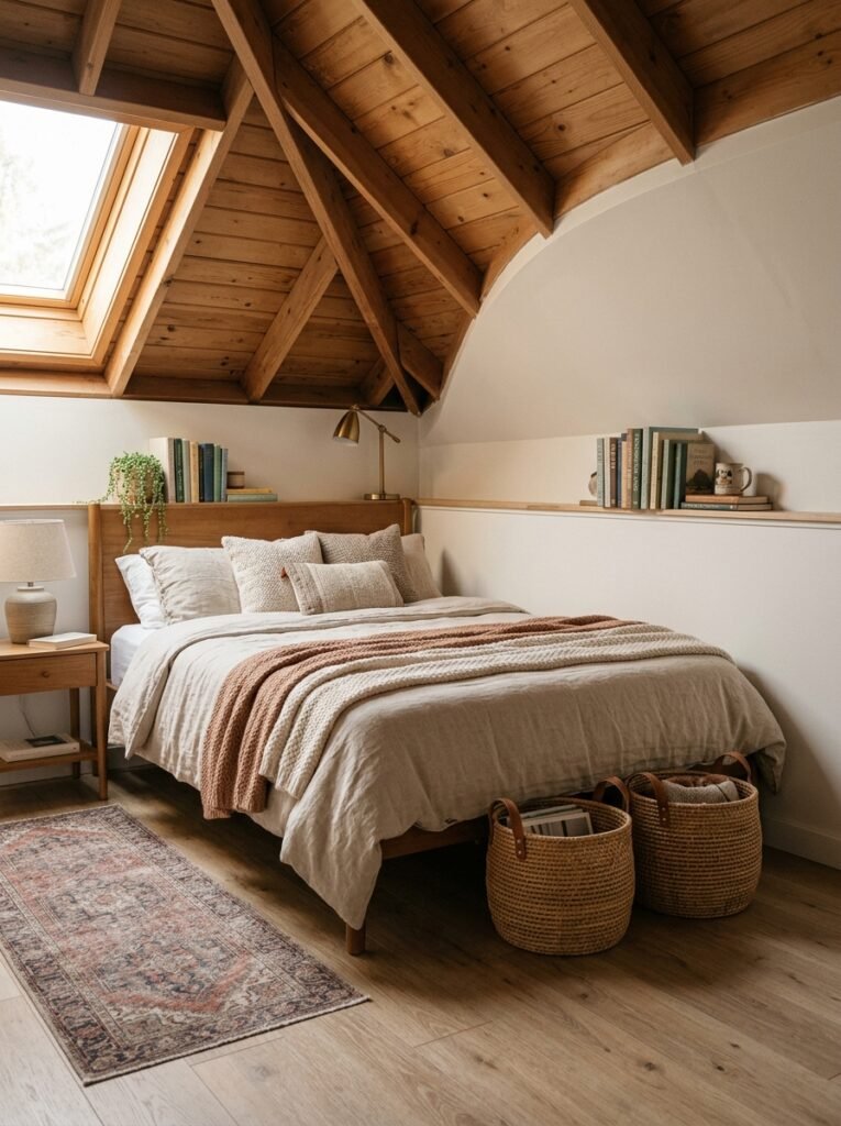 20 Sloped Ceiling Bedroom Ideas That Are Charming sloped ceiling bedroom styling