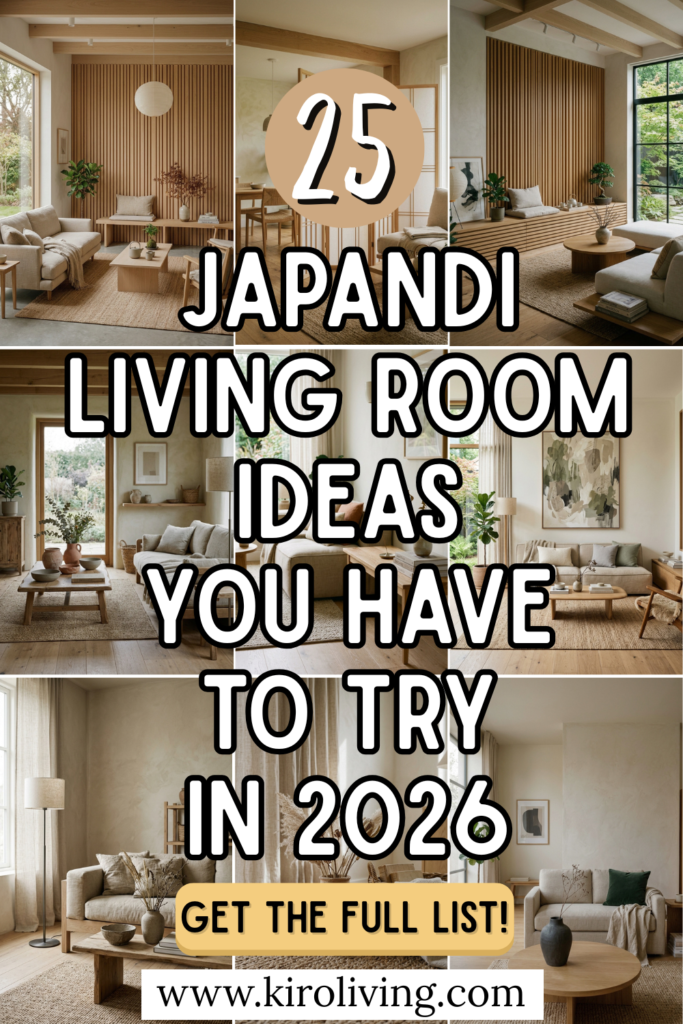 japandi living room ideas