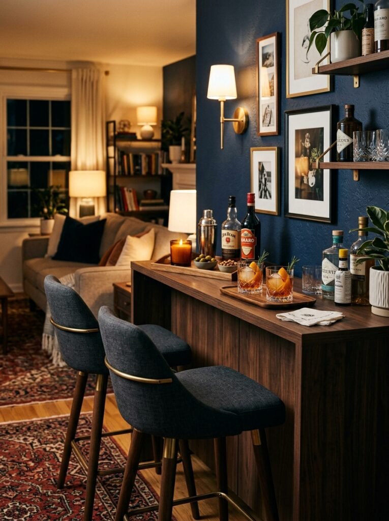 two stools at home bar 202607091647