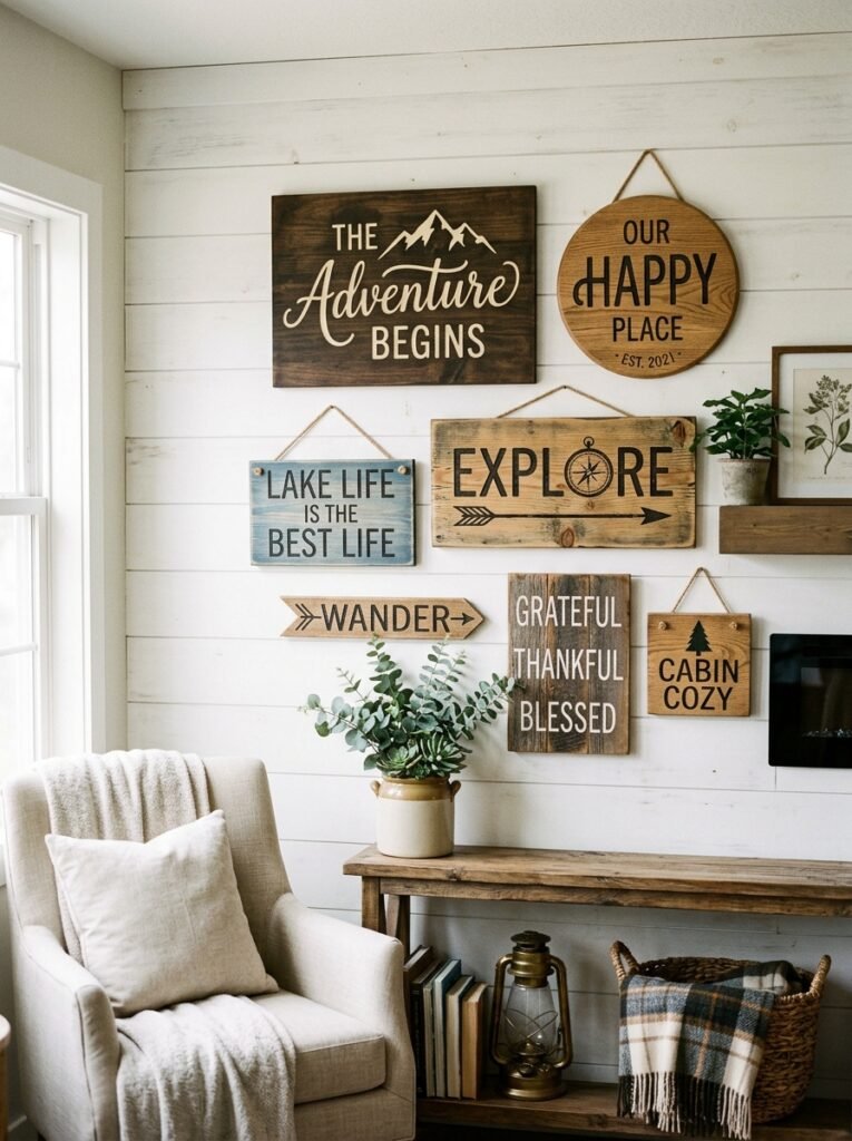 wooden wall signs wall decor 
