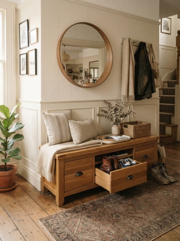 17 Entryway Shoe Storage Ideas For an Organized Hallway