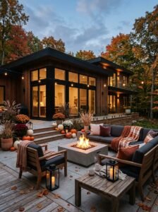 15 Fall Patio Decor Ideas For a Cozy Autumn Setup