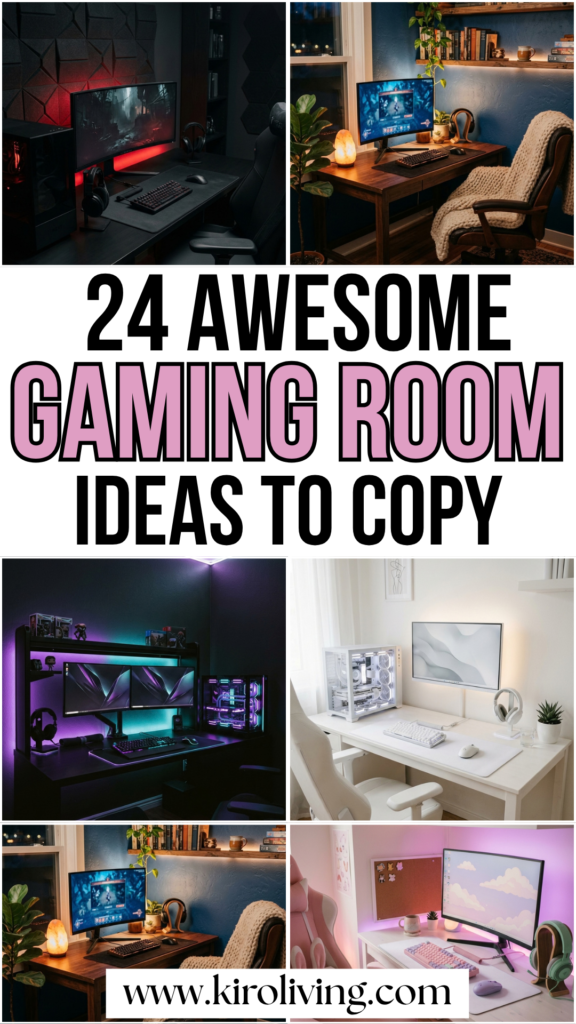 gaming room ideas pin