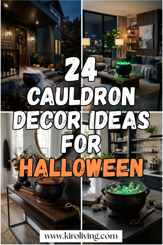 cauldron decoration ideas pin